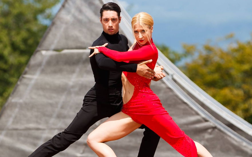 René Casselly mit Kathrin Menzinger
