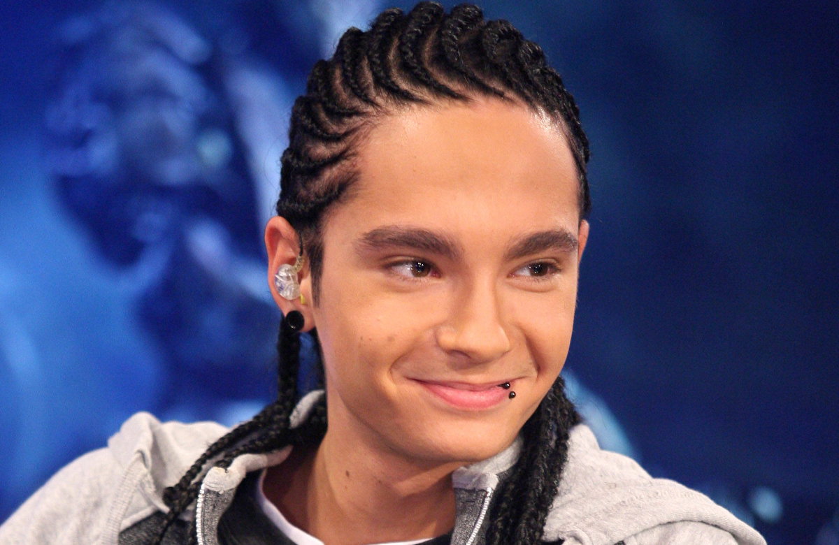 Tom Kaulitz mir Rastazöpfen.