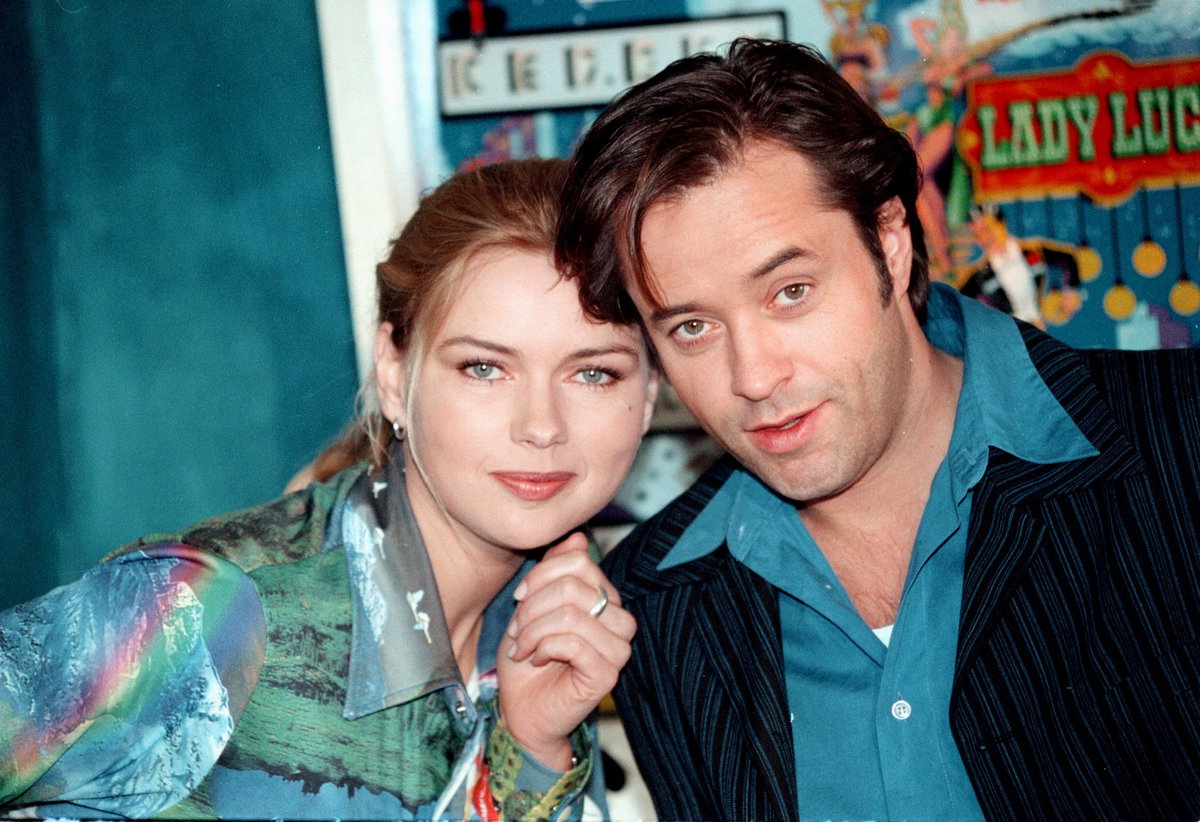 Veronica Ferres und Jan Josef Liefers im Jahr 1997