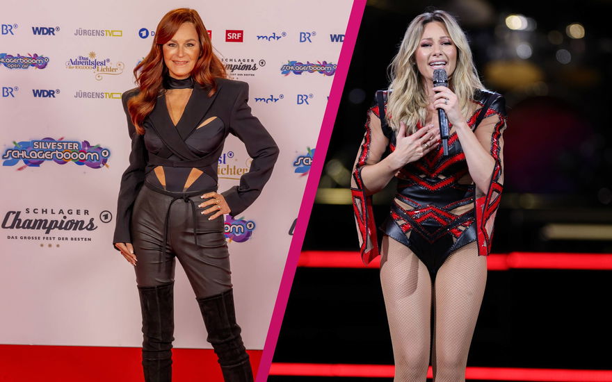 Andrea Berg und Helen Fischer Collage