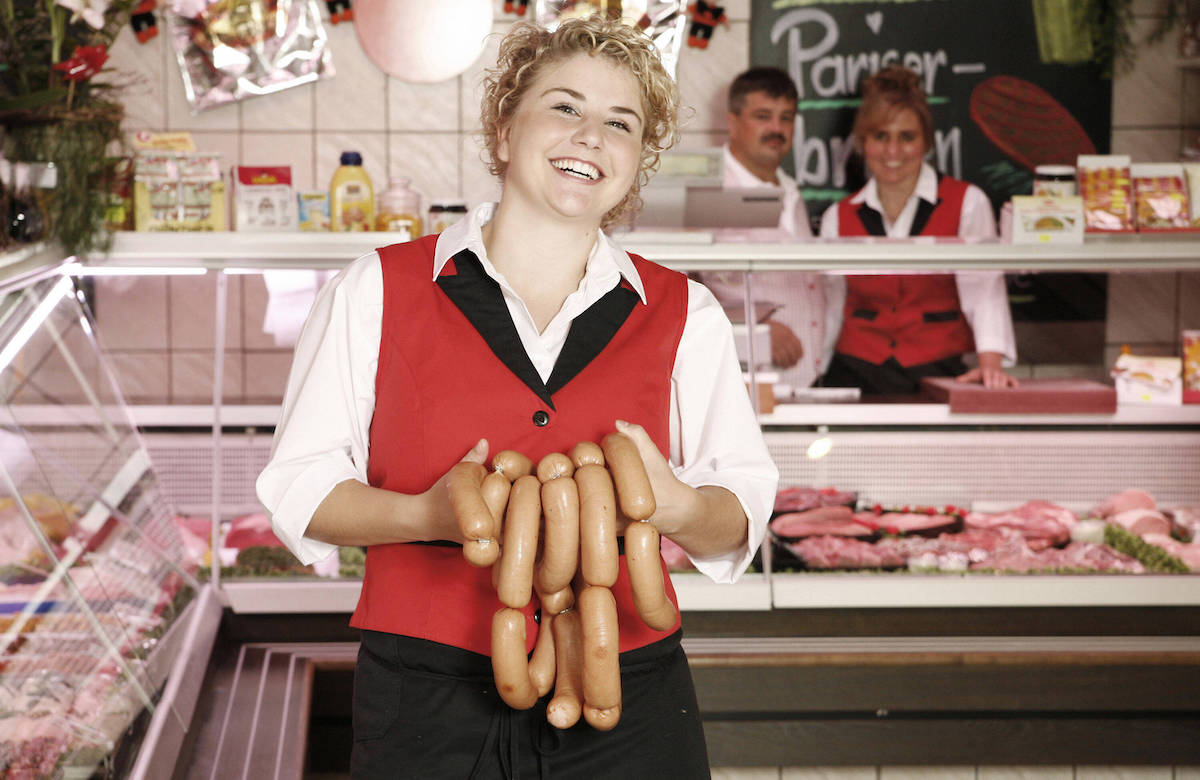 Beatrice Egli im Familienbetrieb, Metzgerei 2007