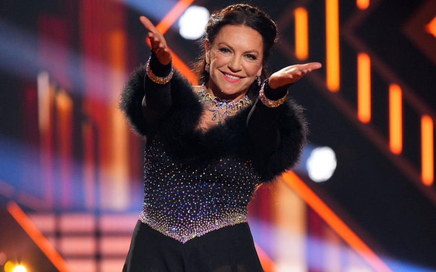 Christine Neubauer bei Lets Dance