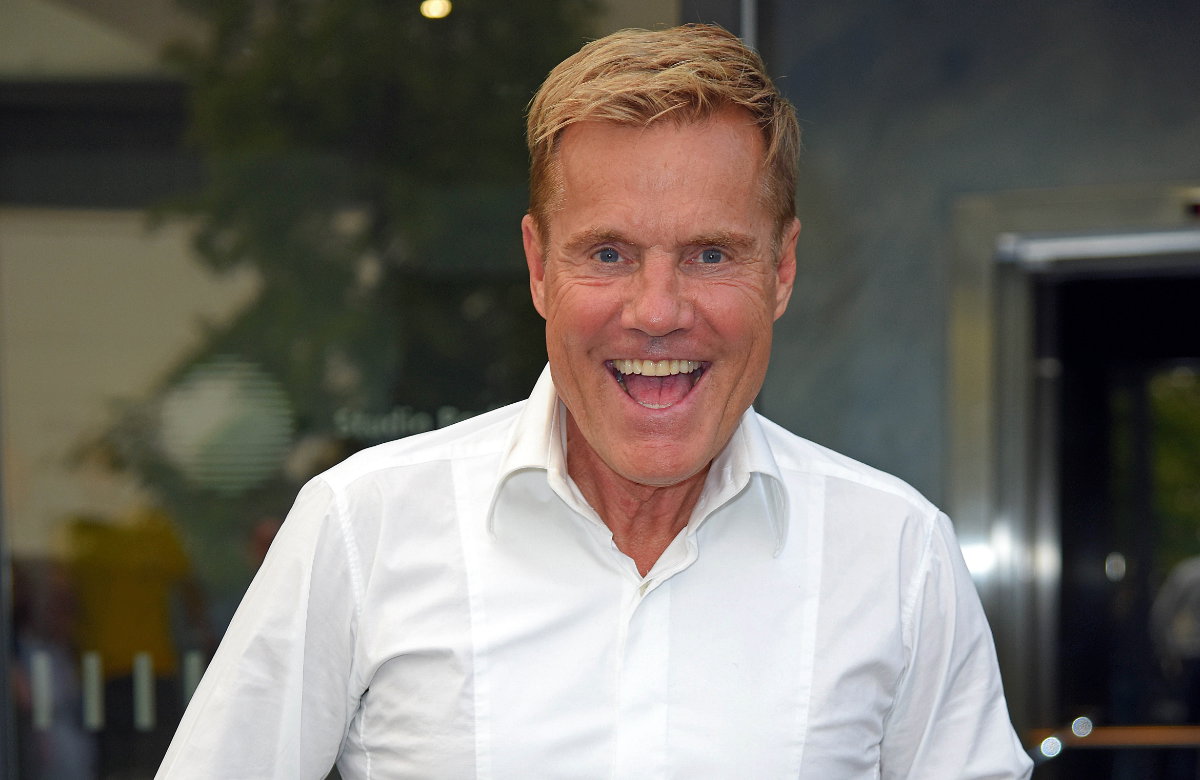 Dieter Bohlen lacht mit offenem Mund