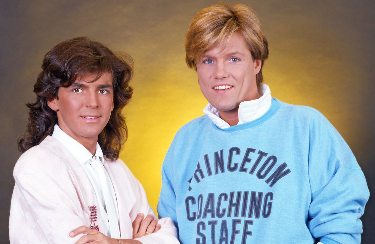 Dieter Bohlen posiert mit Anders
