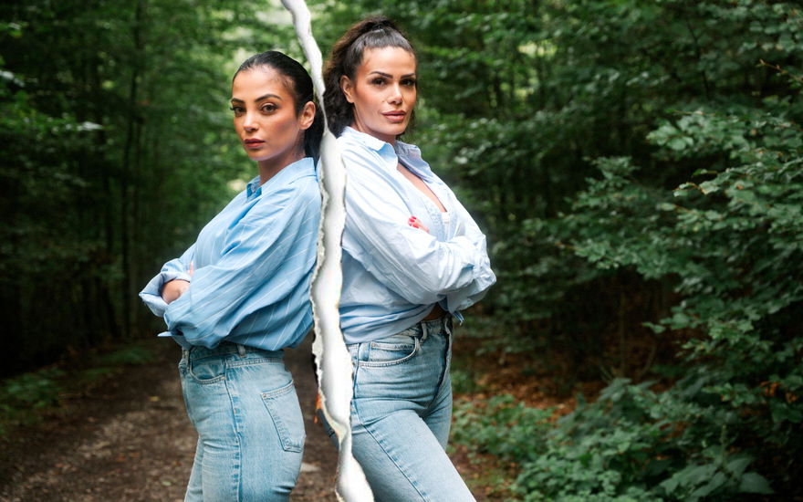 Dilara Kruse und Roaya Soraya bei Couple Challenge