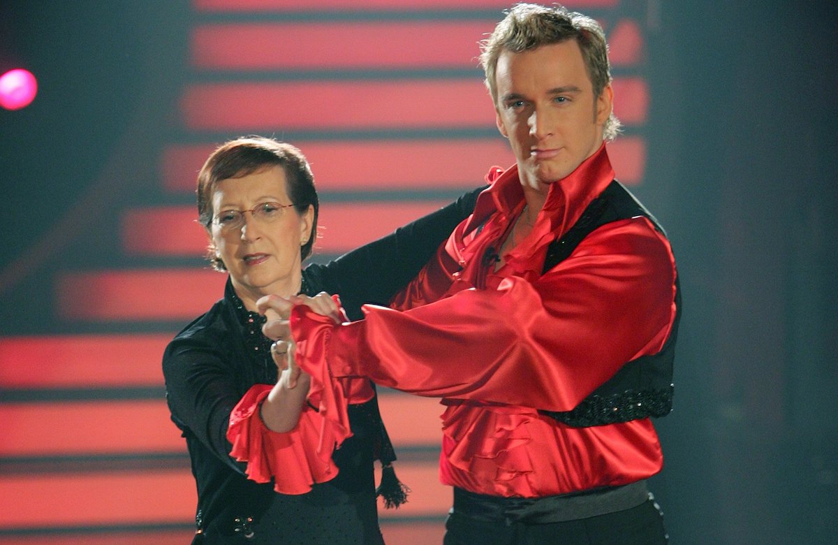Heide Simonis und Hendrik Hofken bei Let's Dance