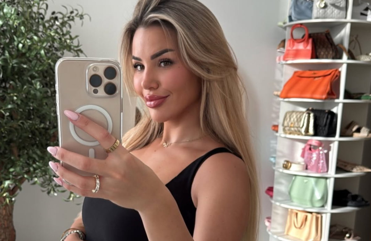 Kim Virginia Hartung schwanger Selfie