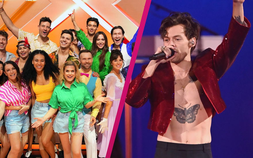 lets dance cast mit harry styles in collage