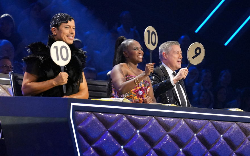 Jorge Gonzales, Motsi Mabuse und Joachim Llambi bei Let's Dance