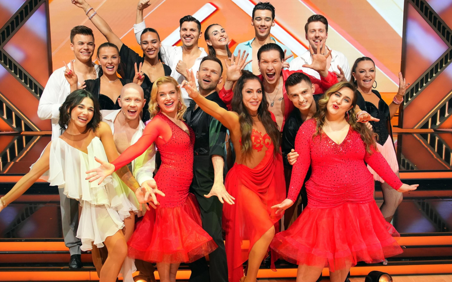 Let's Dance Kandidaten im Studio