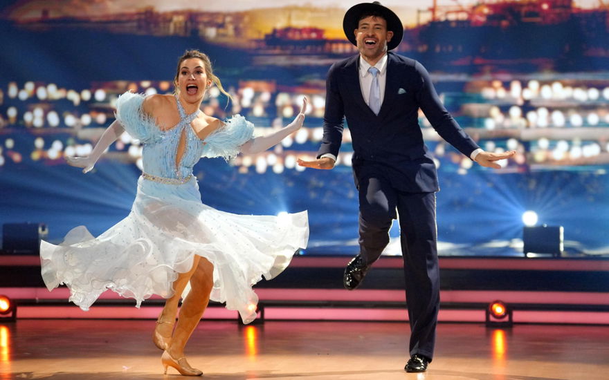 Renata Lusin und Marc Eggers bei "Let's Dance"
