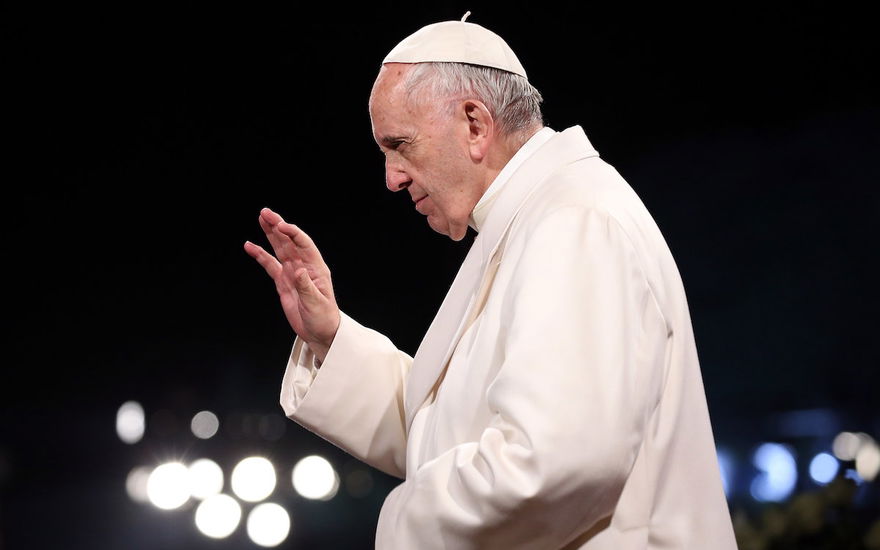 Papst Franziskus Segen
