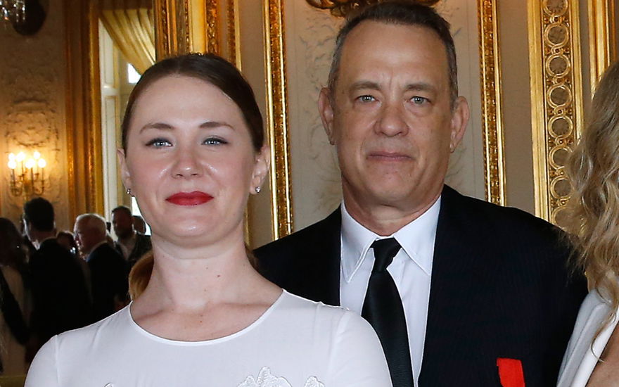 Tom Hanks mit seiner Tochter Elizabeth Hanks