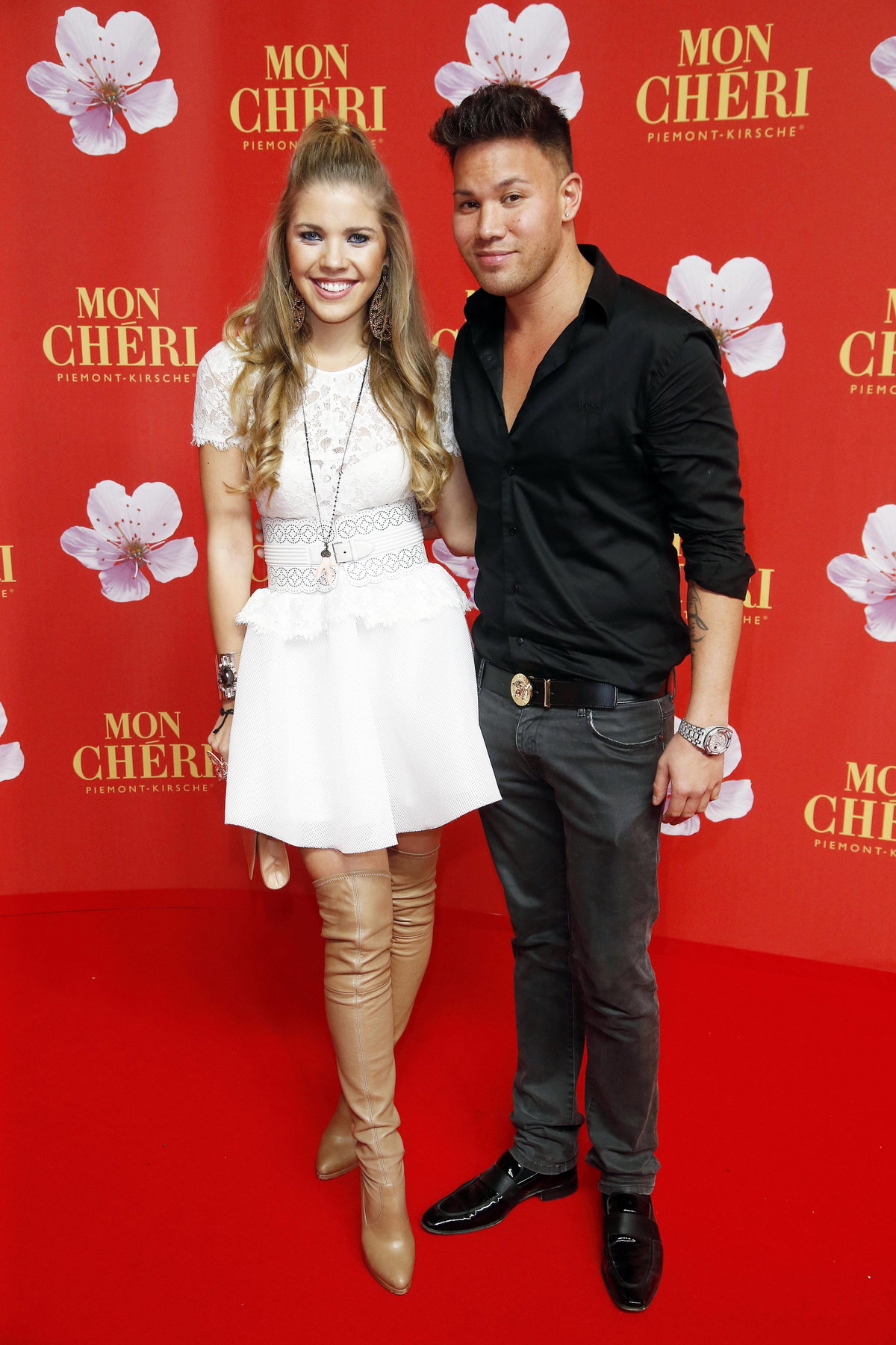 Victoria Swarovski und Rapper Kay One im Jahr 2014