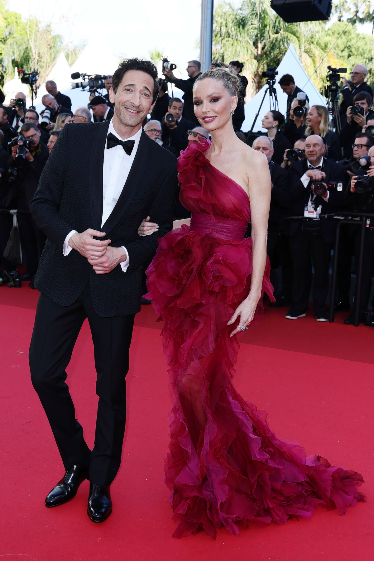 Adrien Brody und Freundin Georgina Chapman in Cannes 2025