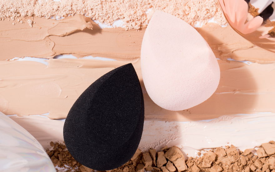 beautyblender mit make-up