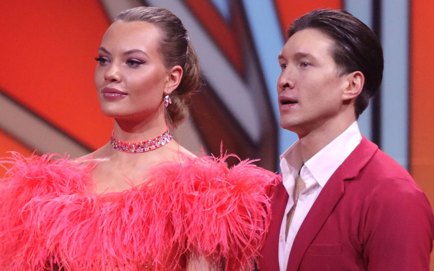 Cheyenne Ochsenknecht mit Evgeny Vinokurov bei Let's Dance