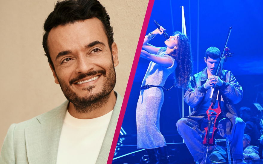 Collage Giovanni Zarrella und Abor und Tynna ESC