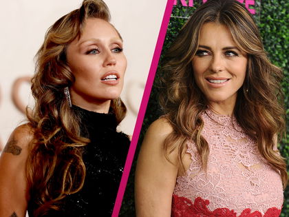 Miley Cyrus: Bringt Liz Hurley die Familie wieder zusammen?