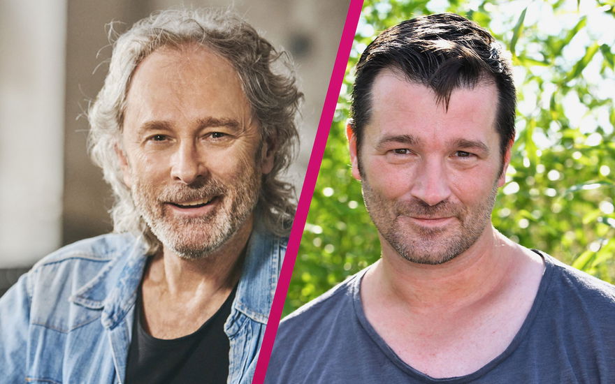Collage Wolfgang Petry und Achim Petry