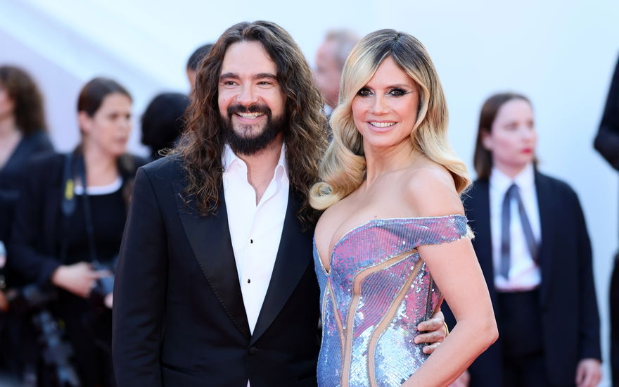 Tom Kaulitz und Heidi Klum auf dem Roten Teppich in Cannes 2025