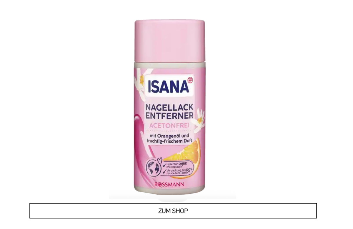 Nagellackentferner von Isana bei Öko-Test