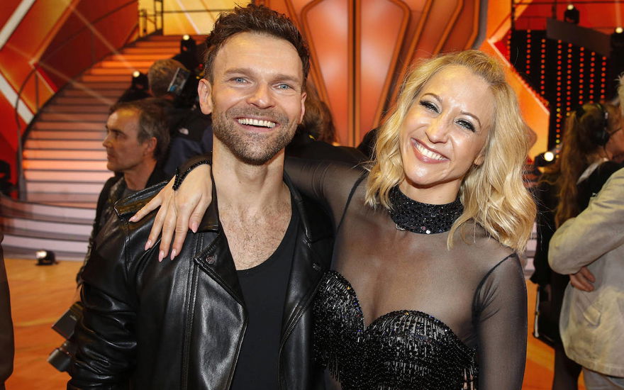 Kathrin Menzinger und Vadim Garbuzov bei Let's Dance