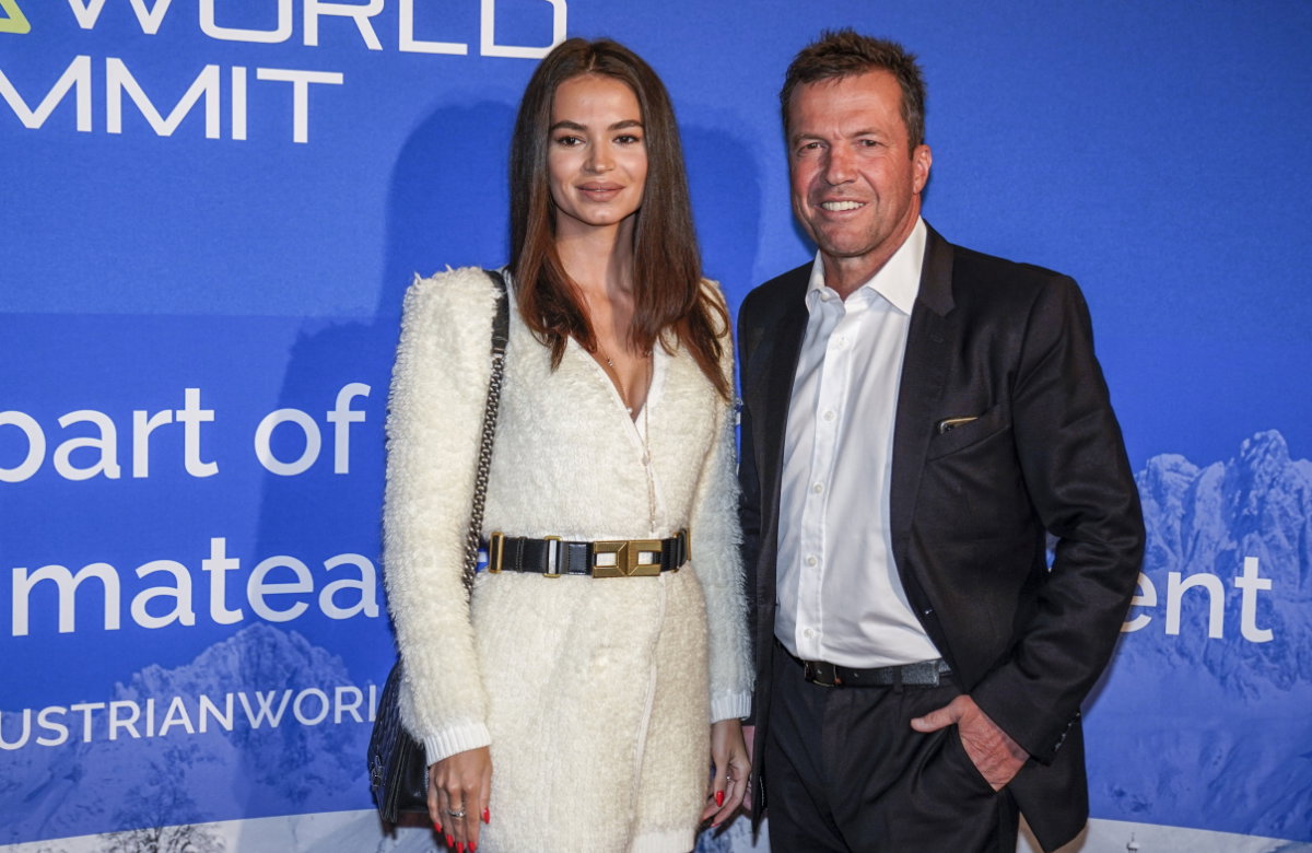 Anastasia Klimko und Lothar Matthäus