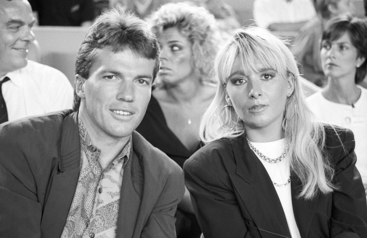 Lothar Matthäus und 1. Ehefrau Silvia