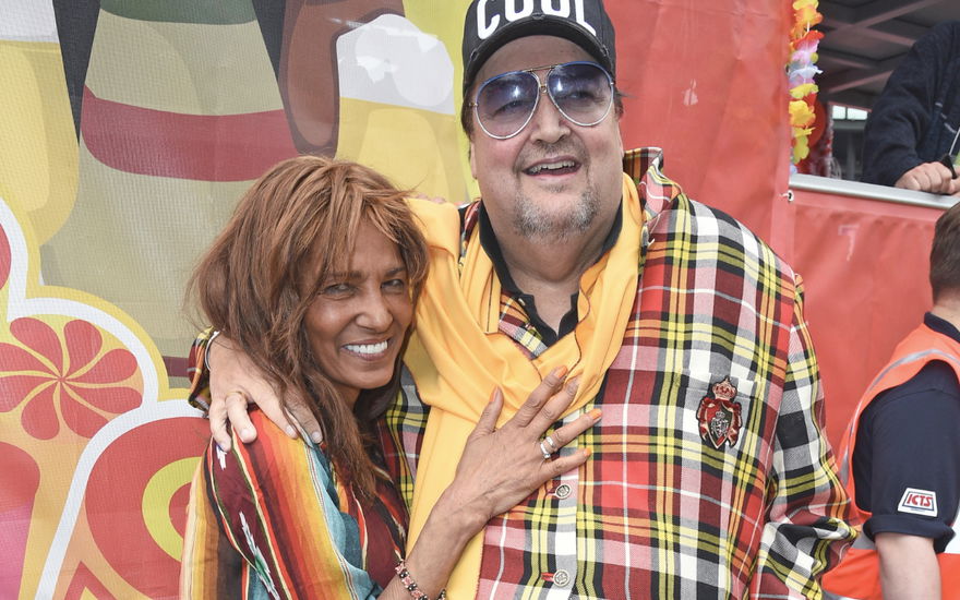 Nadja Abd el Farrag und Andreas Ellermann beim Schlagermove 2024 in Hamburg