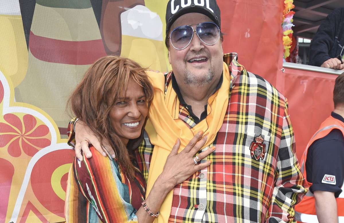Nadja Abd el Farrag und Andreas Ellermann beim Schlagermove 2024 in Hamburg