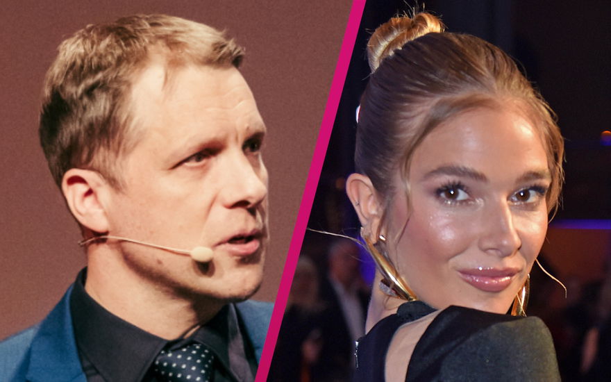 Oliver Pocher und Lola Weippert, Collage