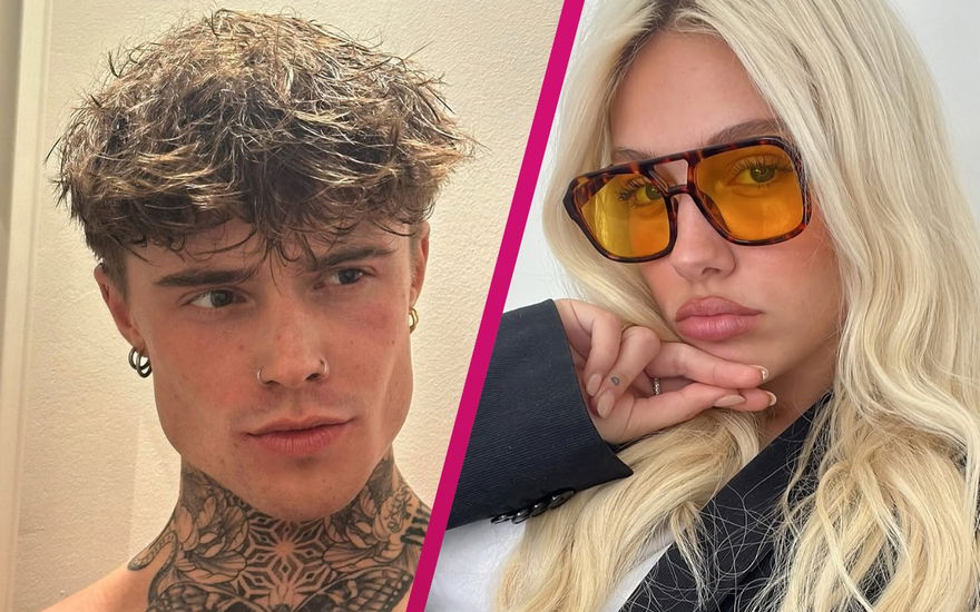 Samuel und Daniela von GNTM, Collage