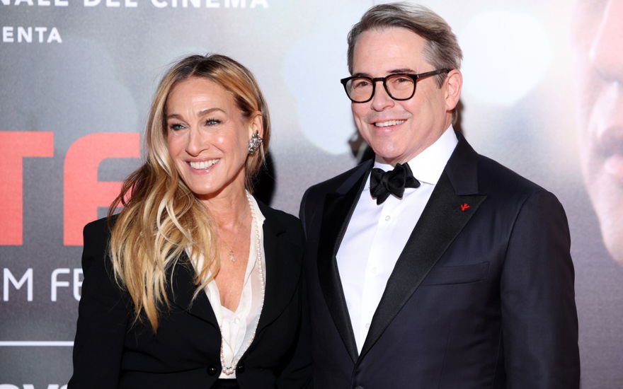Sarah Jessica Parker mit ihrem Mann Matthew Broderick