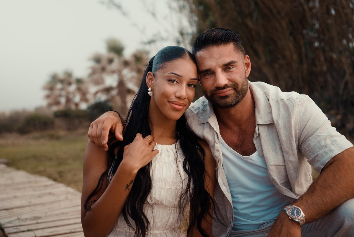 Aleks Petrovic und Vanessa Nwattu bei der 6. "Temptation Island VIP"-Staffel