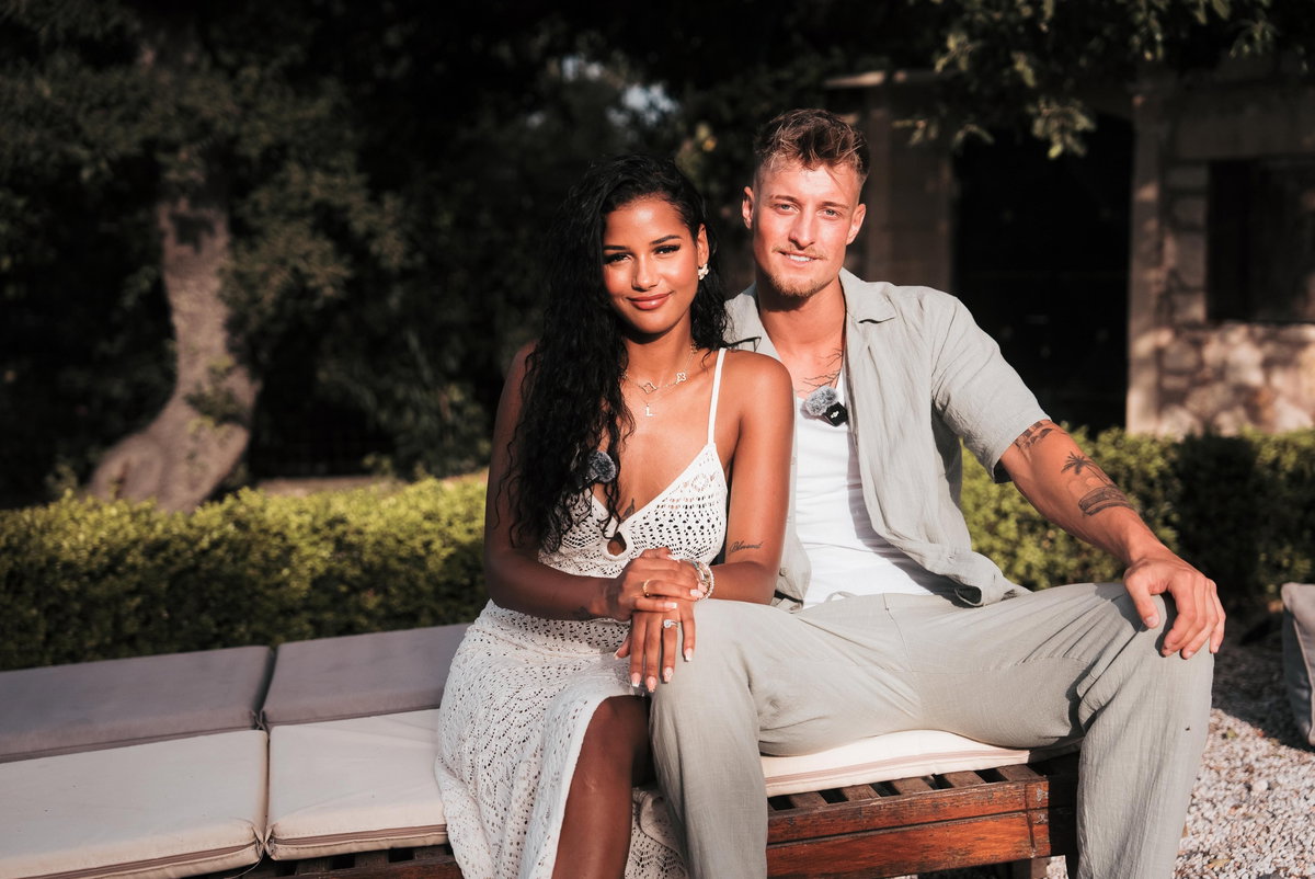 Breanda und Laurenz bei der 6. "Temptation Island VIP"-Staffel