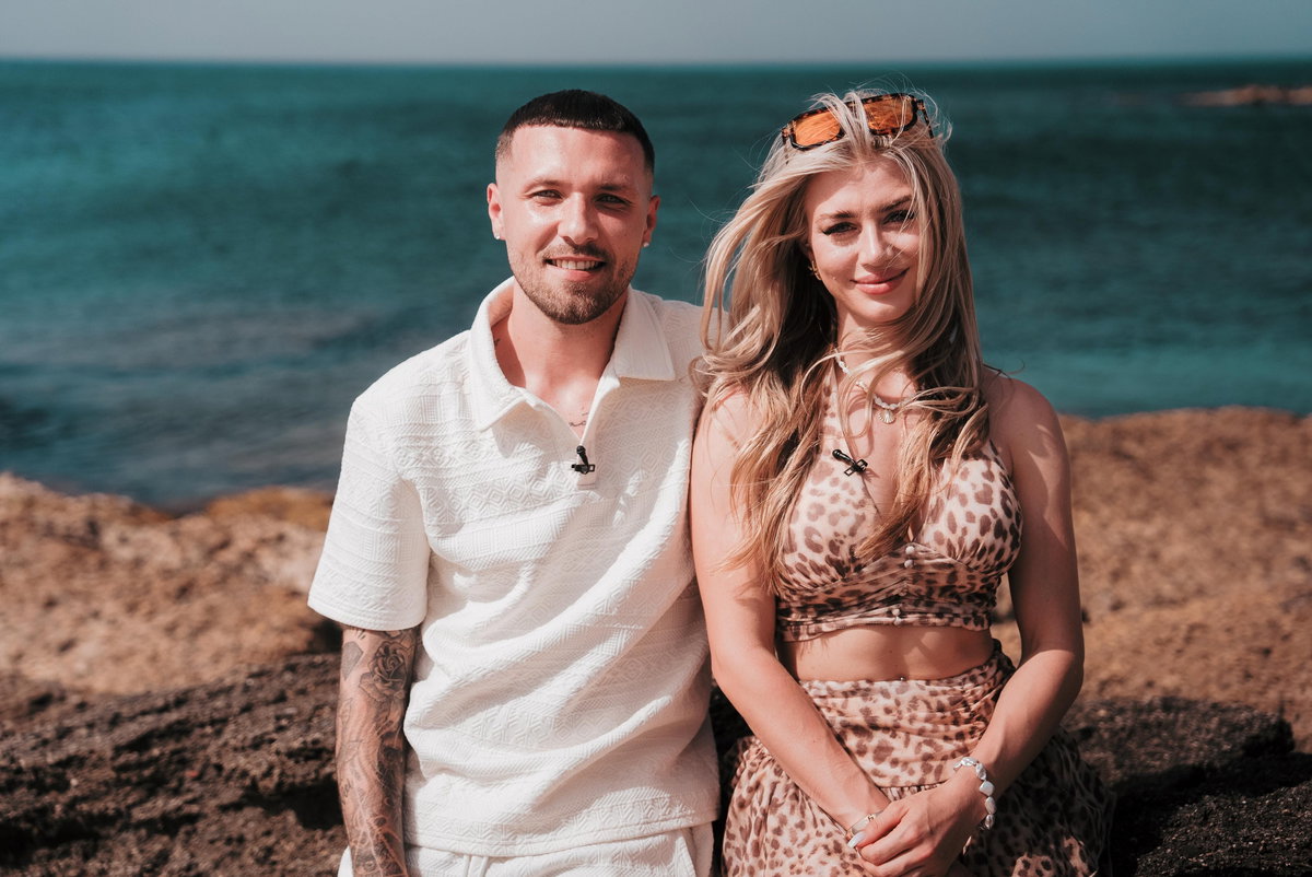 Chiara und Wladi bei der 6. "Temptation Island VIP"-Staffel