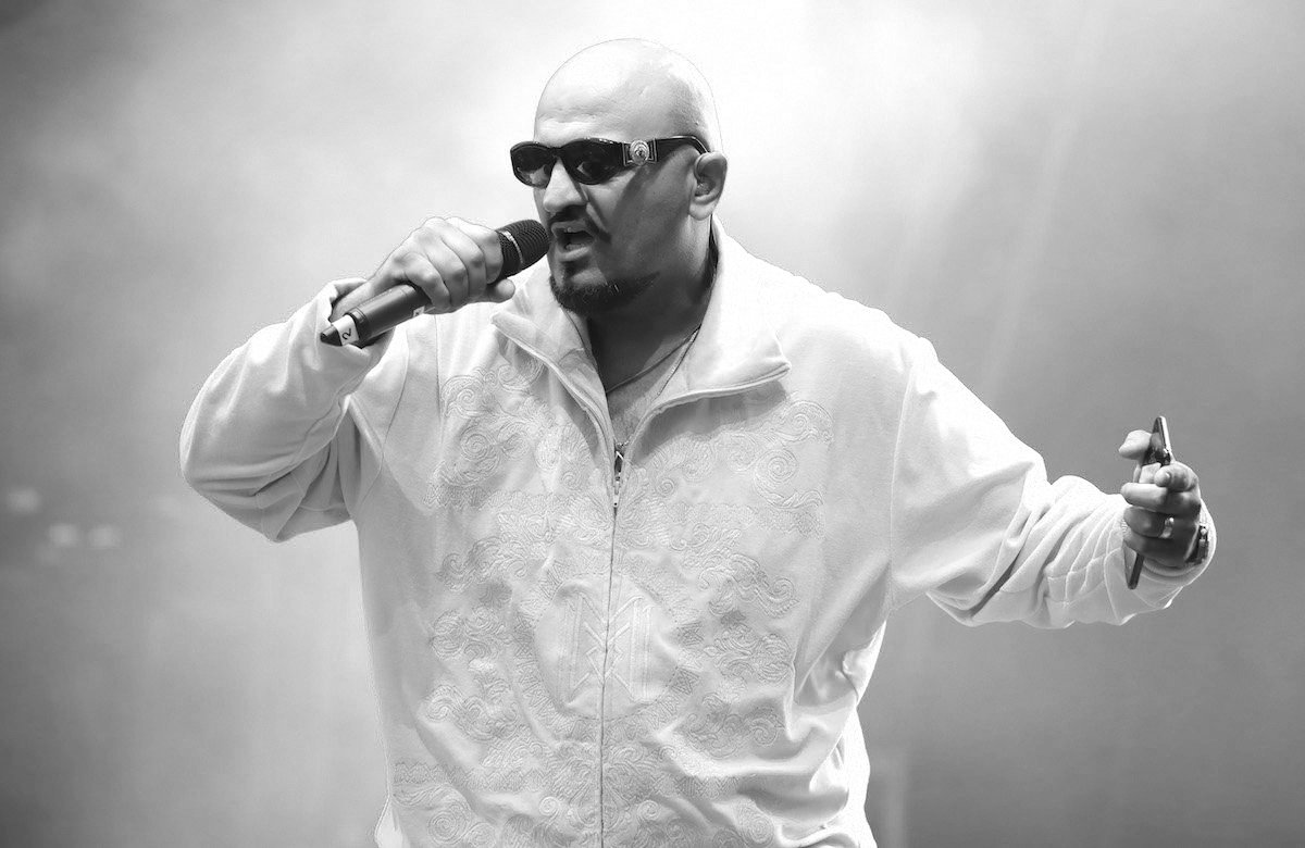 Rapper Xatar schwarz-weiß