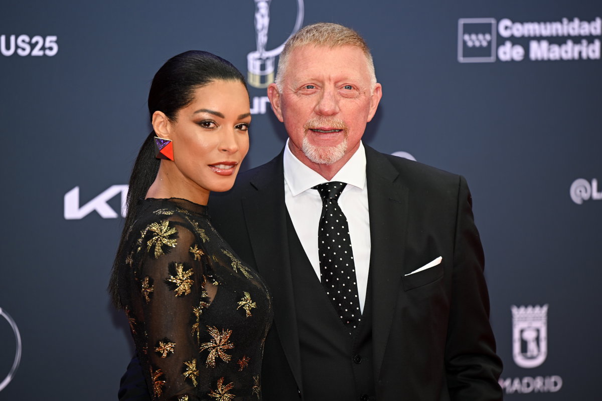 Boris Becker mit seiner Ehefrau Lilian