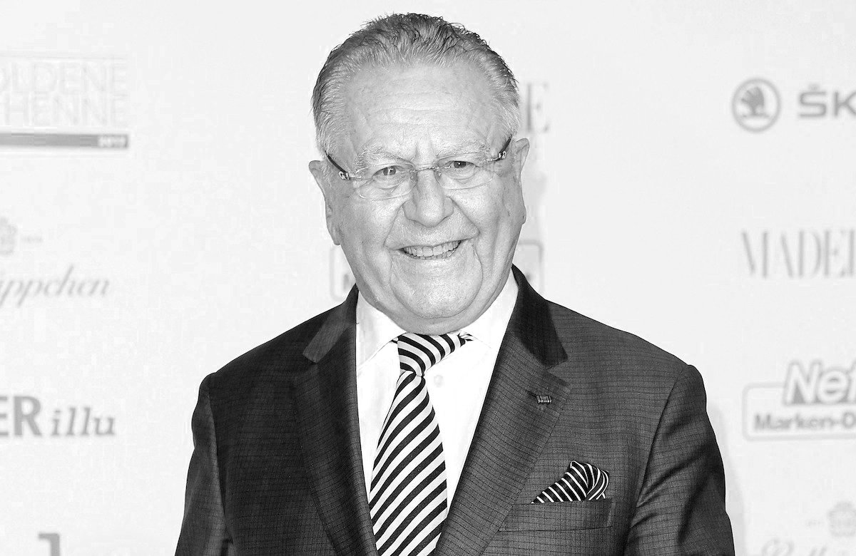 Heinz Horrmann schwarz-weiß