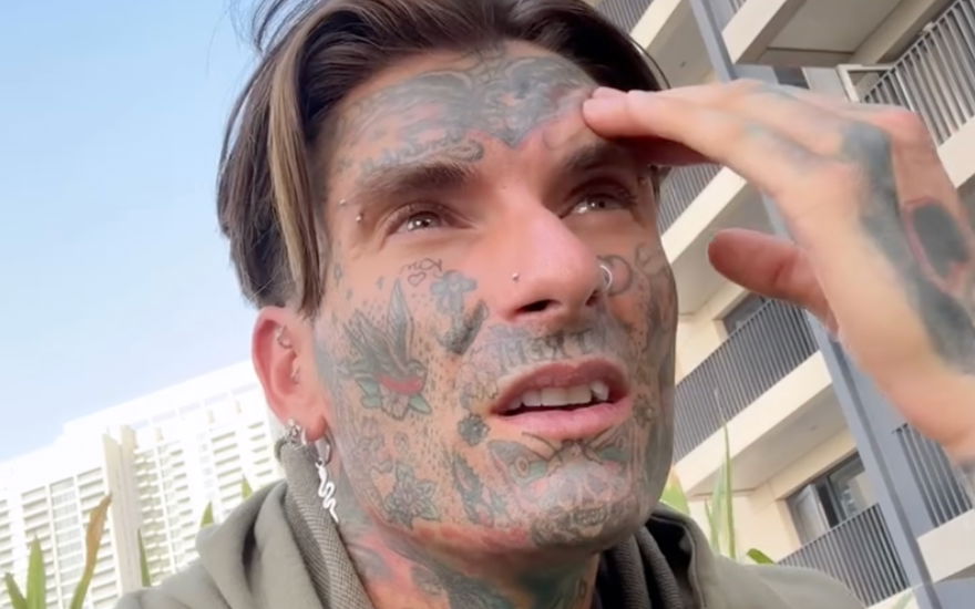 Nikola Glumac ganz traurig