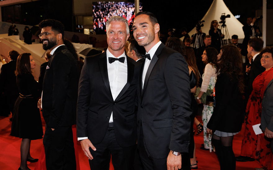 Ralf Schumacher und sein Freund Etienne in Cannes 2025