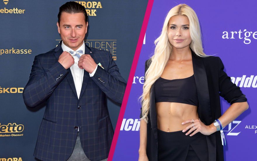 Andreas Gabalier mit Pamela Reif