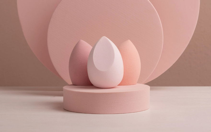 Beautyblender in Rosa