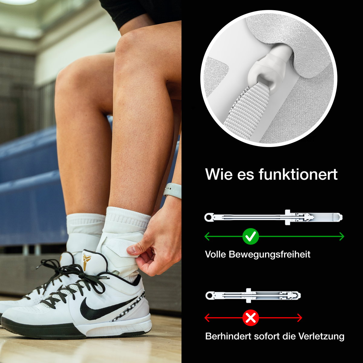 Sprunggelenkbandage von The BetterGuard