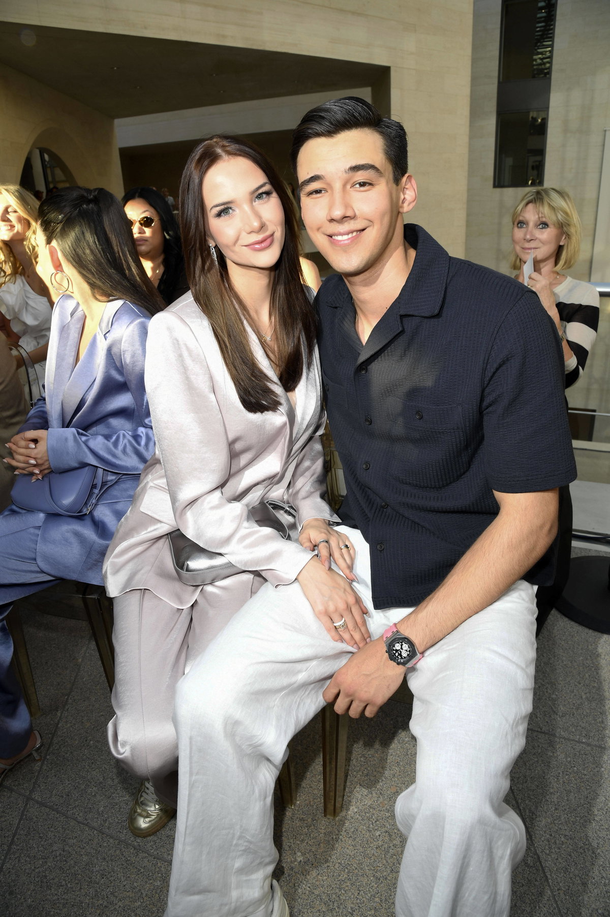 Diego Pooth mit Freundin Louisa auf der Berlin Fashion Week 2025
