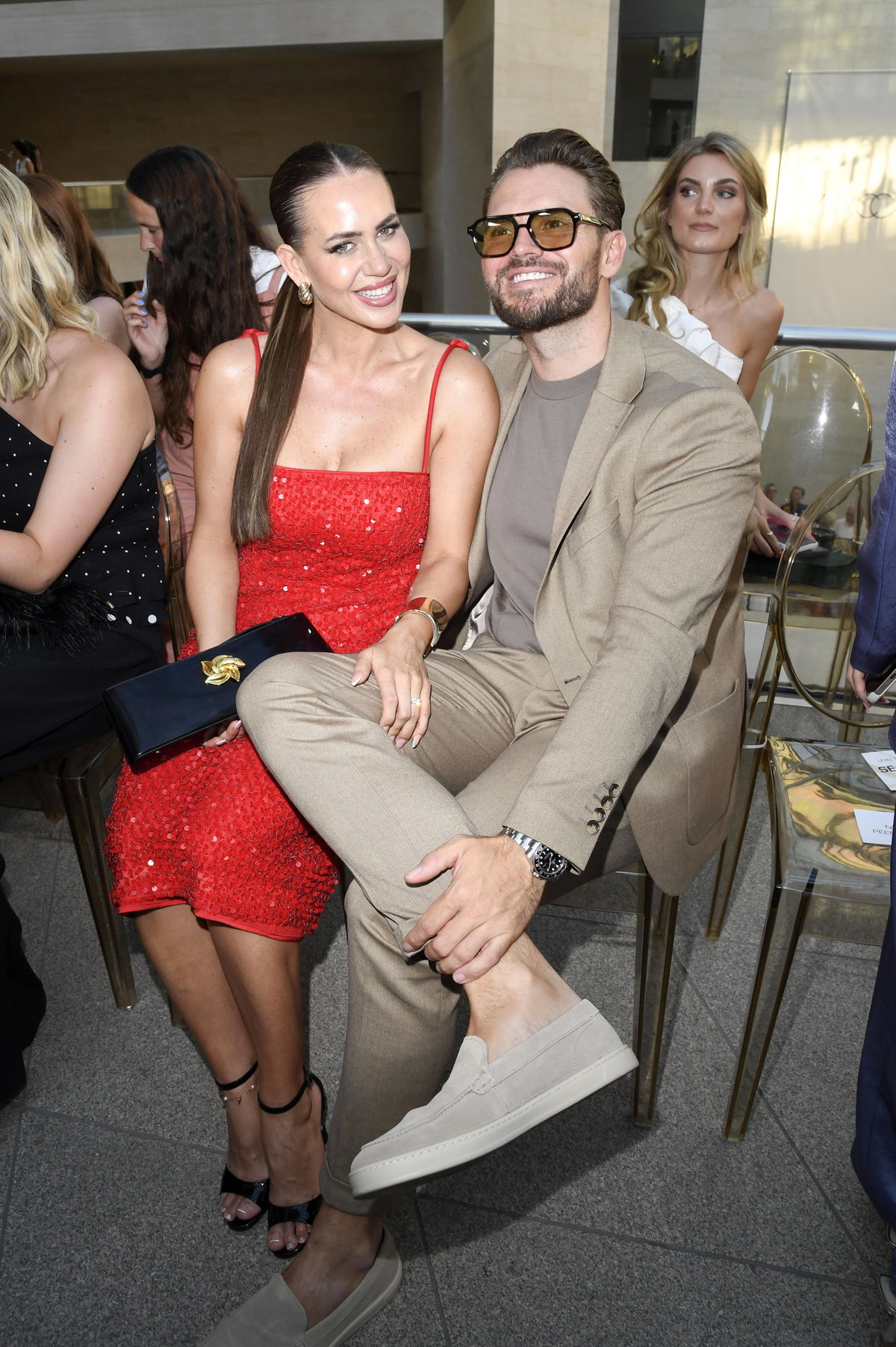 Jessica und Johannes Haller auf der Berlin Fashion Week 2025