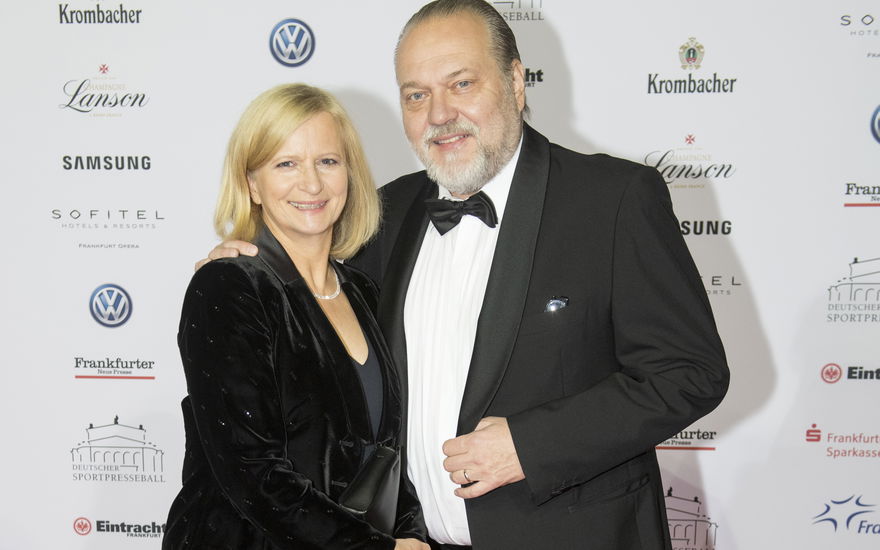 Johanna Gastdorf & Jan-Gregor Kremp posieren