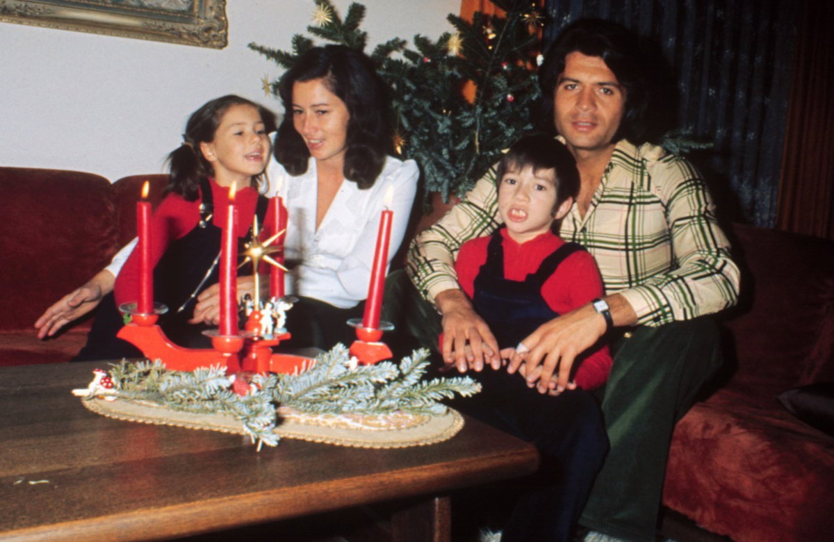 Lucas Cordalis mit Familie