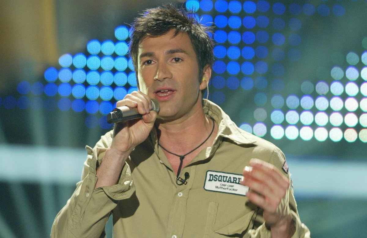 Lucas Cordalis  grünes Hemd